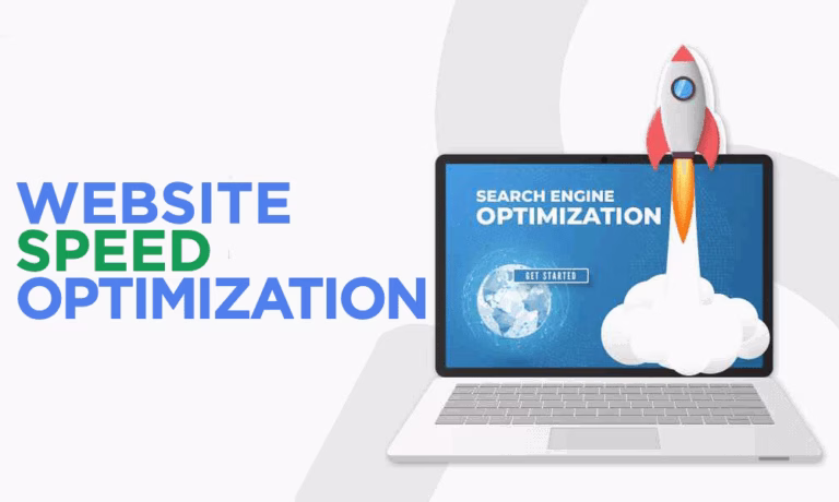 Speedometer icon with a full gauge, representing fast website performance for better local SEO (Google Business Profile) results.